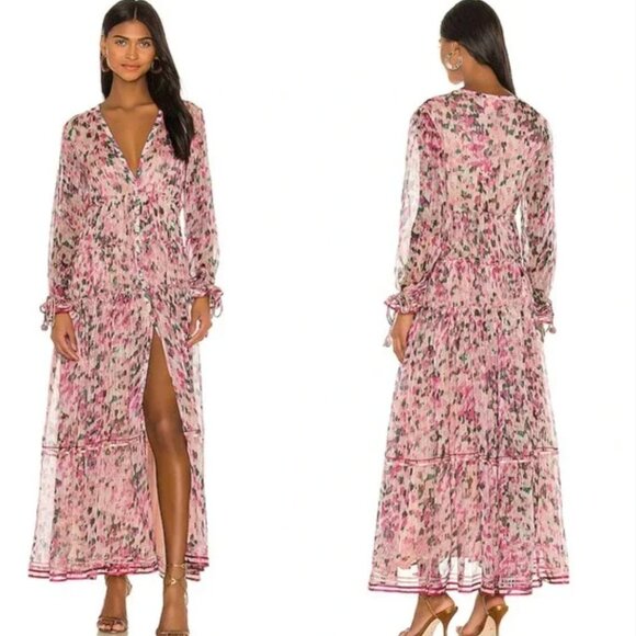 Rococo Sand Mimi Wrap Dress XS Pink - Picture 1 of 4